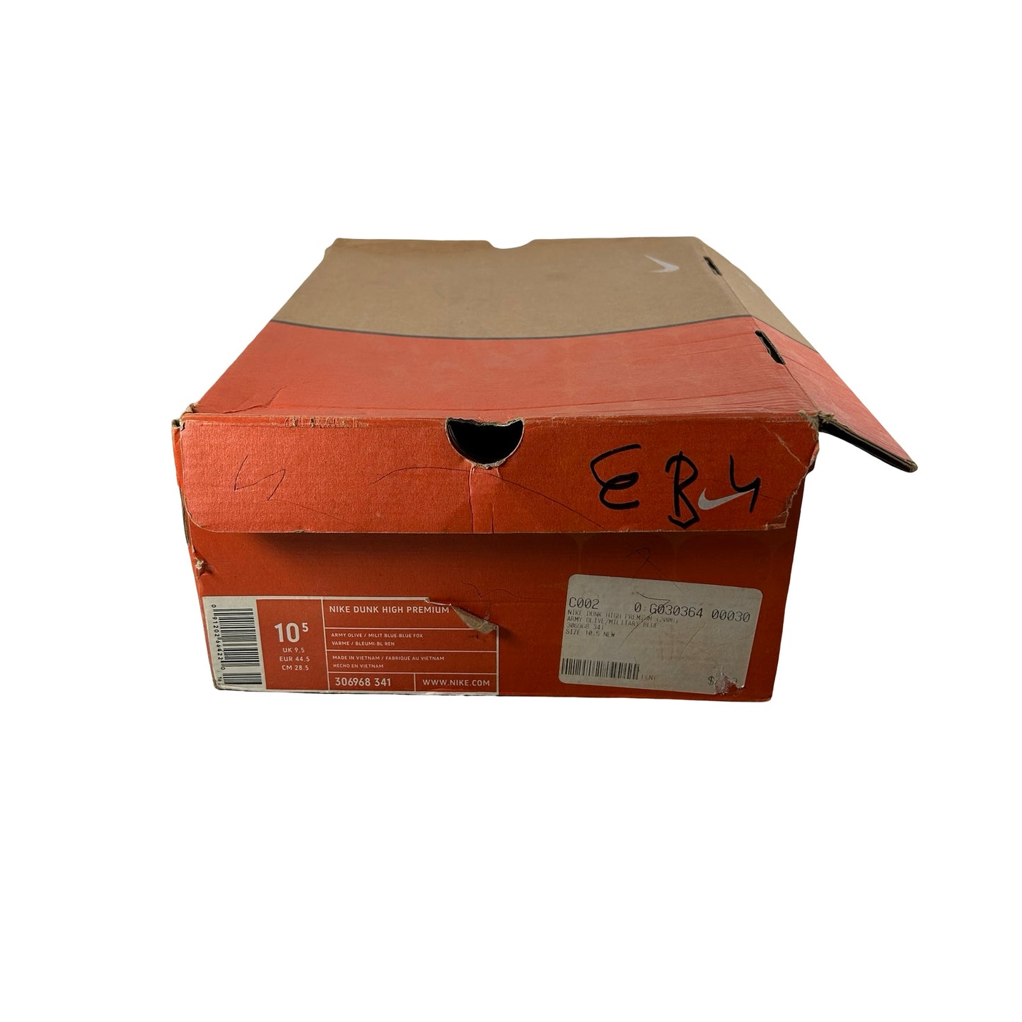 306968 341 Nike Dunk High PRM World Cup (2006) [USED] - 10.5 M (Used)