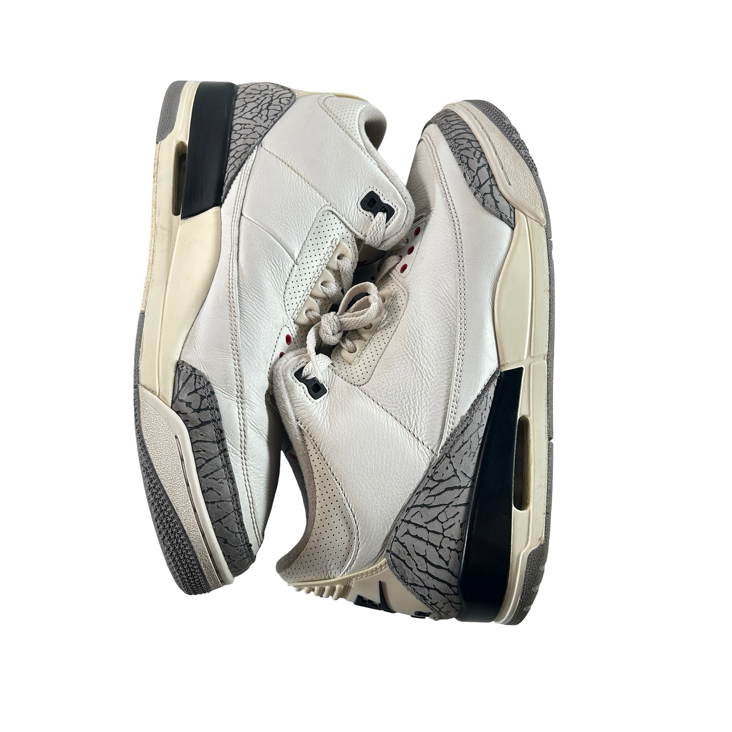 DN3707 100 Jordan 3 Retro White Cement Reimagined [USED] - 11.5 M (Used2) (No Box2)