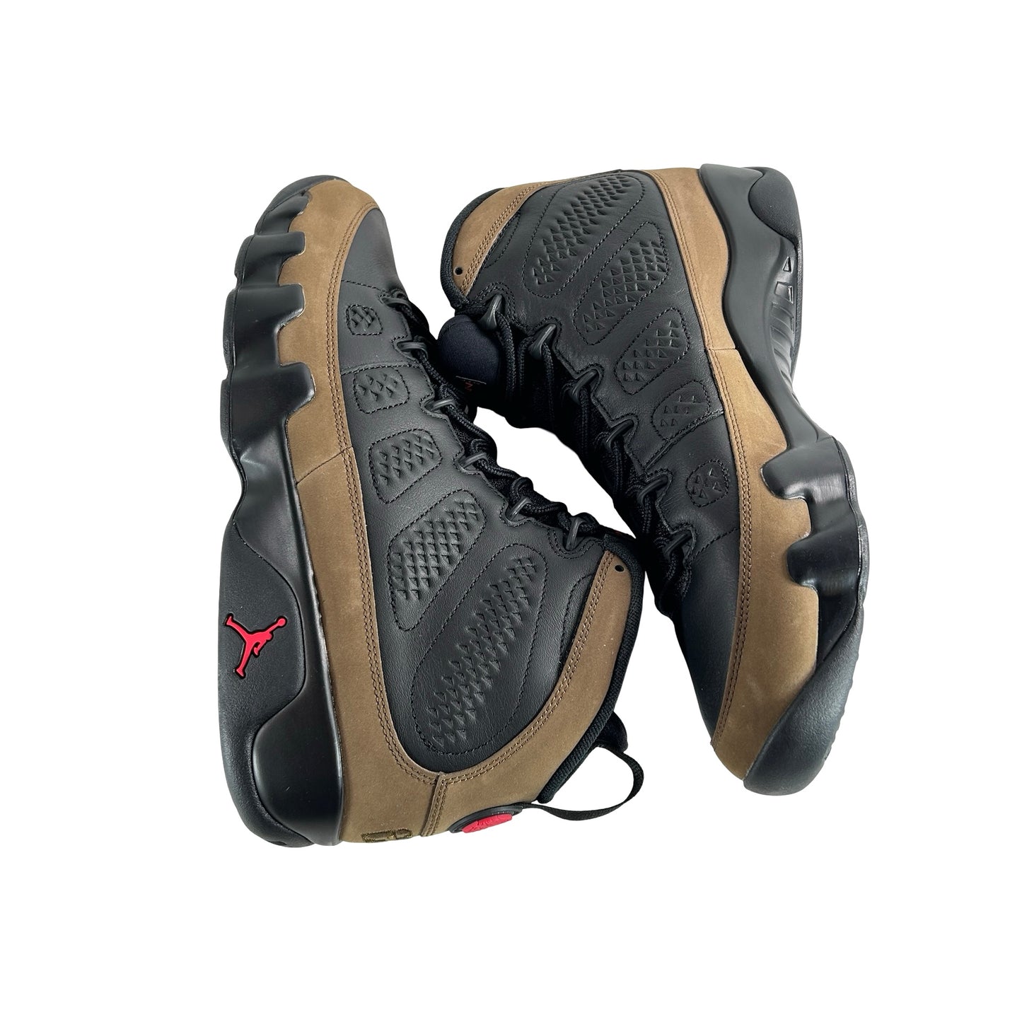 HV4794 030 Air Jordan 9 Retro Olive (2024) [CONDITIONAL] - 11.5 M (Mark on right toe box)
