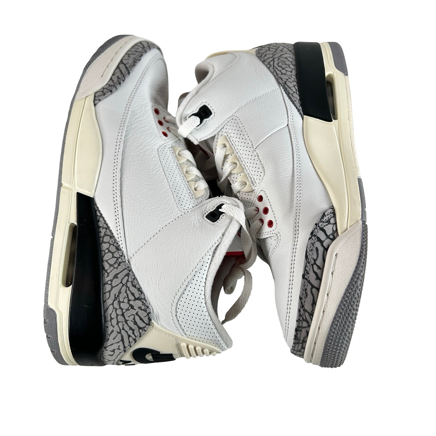 DN3707 100 Jordan 3 Retro White Cement Reimagined [USED] - 10 M (Used27)