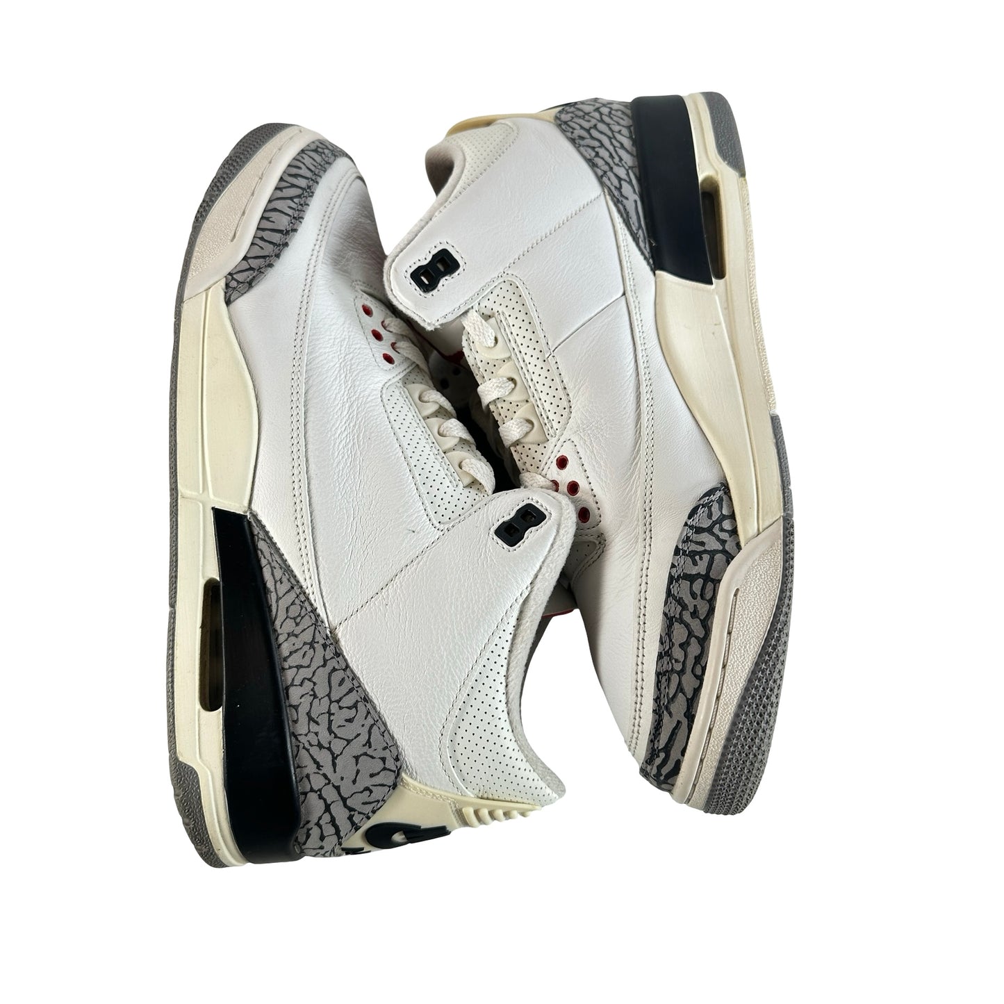 DN3707 100 Jordan 3 Retro White Cement Reimagined [USED] - 11.5 M (Used19)
