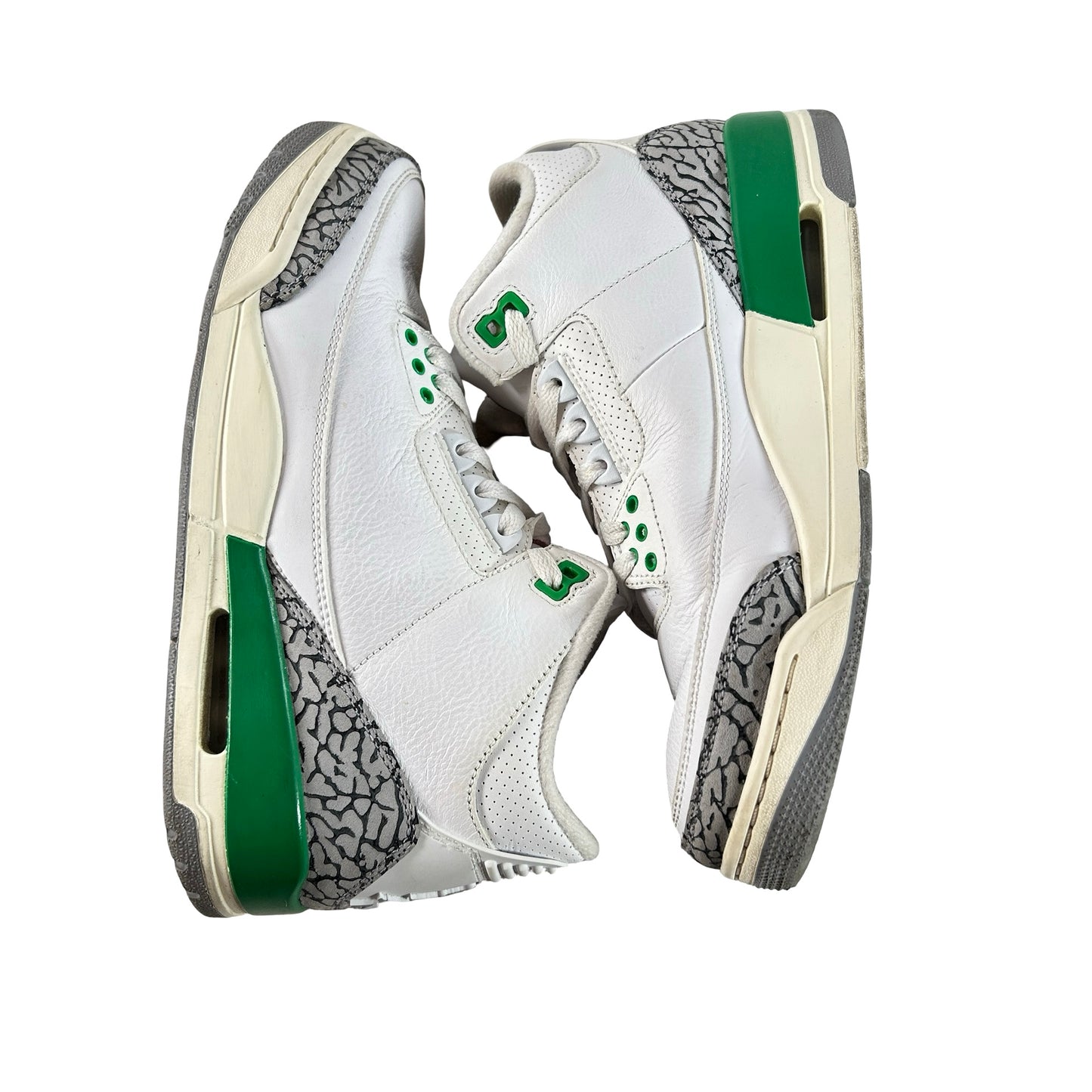 CK9246 136 Jordan 3 Retro Lucky Green (W) [USED] - 9.5 W (Used2)
