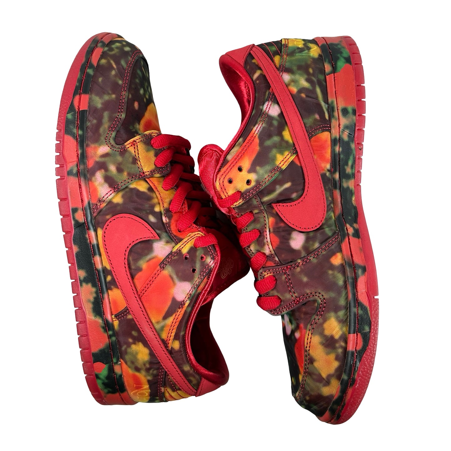 FZ1291 600 Nike SB Dunk Low The Wizard of Oz Poppy Field [USED] - 10.5 M (Used)