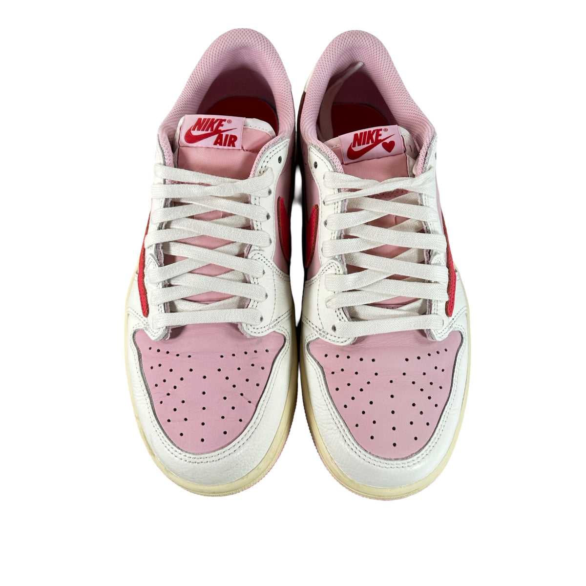 IQ7604 101 Jordan 1 Retro Low OG SP Travis Scott Sail Tropical Pink [USED] - 8 M (Used3)