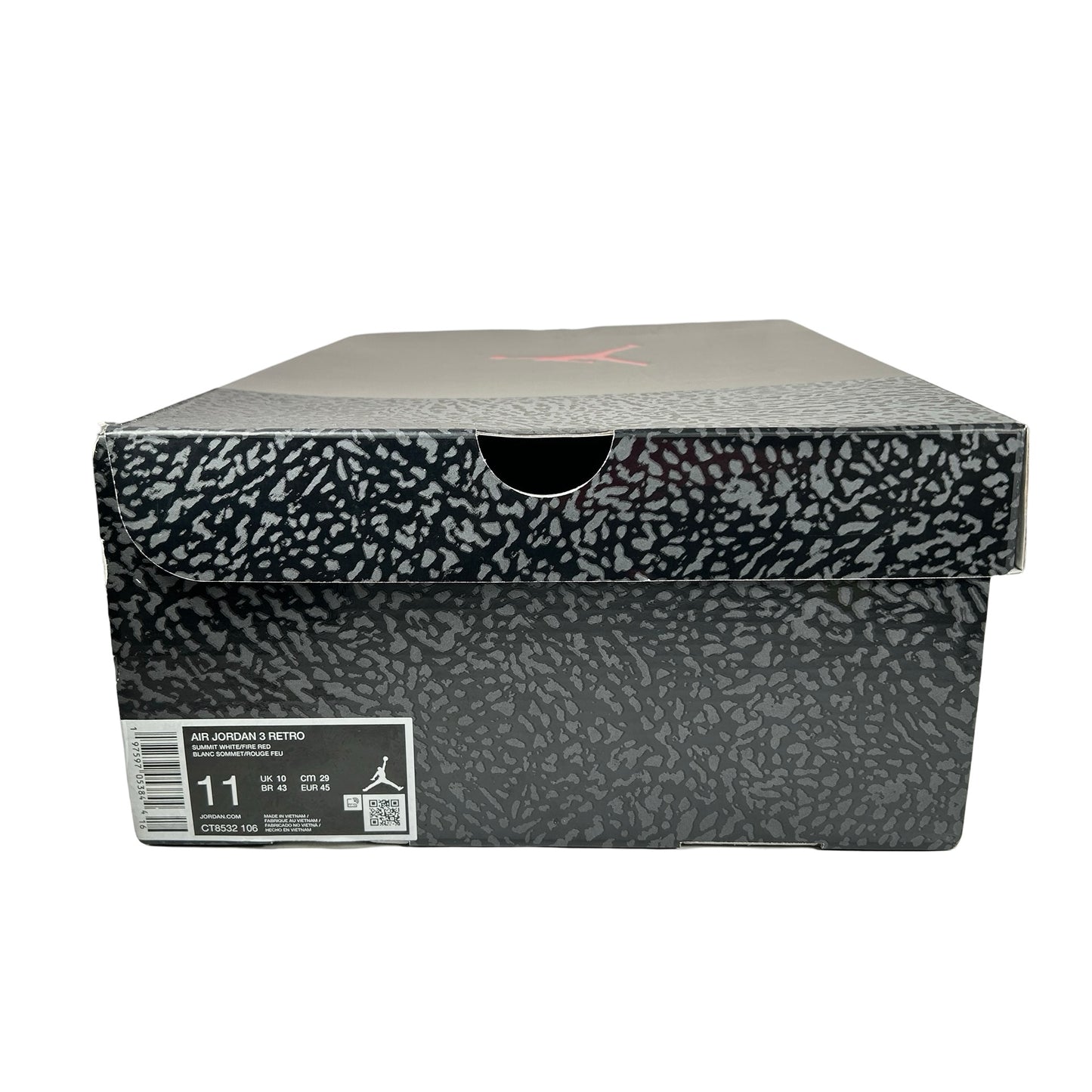 CT8532 106 Jordan 3 Retro Cement Grey [USED] - 11 M (Used2)