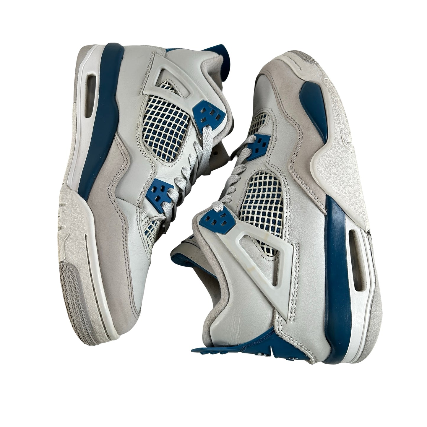 HF4281 141 Jordan 4 Retro Military Blue (2024) (GS) [USED] - 6.5 Y (Used2) (No Box2)
