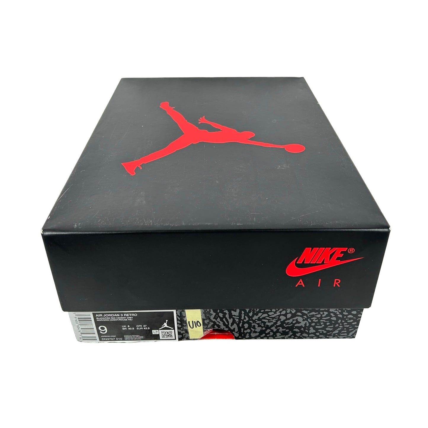 DN3707 010 Jordan 3 Retro Black Cement Reimagined (2024) [USED] - 9 M (Used10)