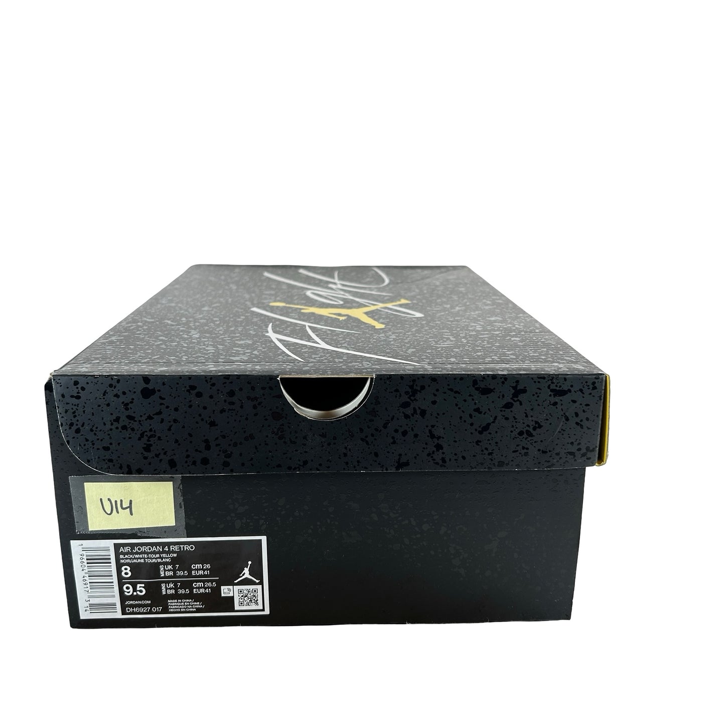 DH6927 017 Jordan 4 Retro Thunder [USED] - 8 M (Used14)