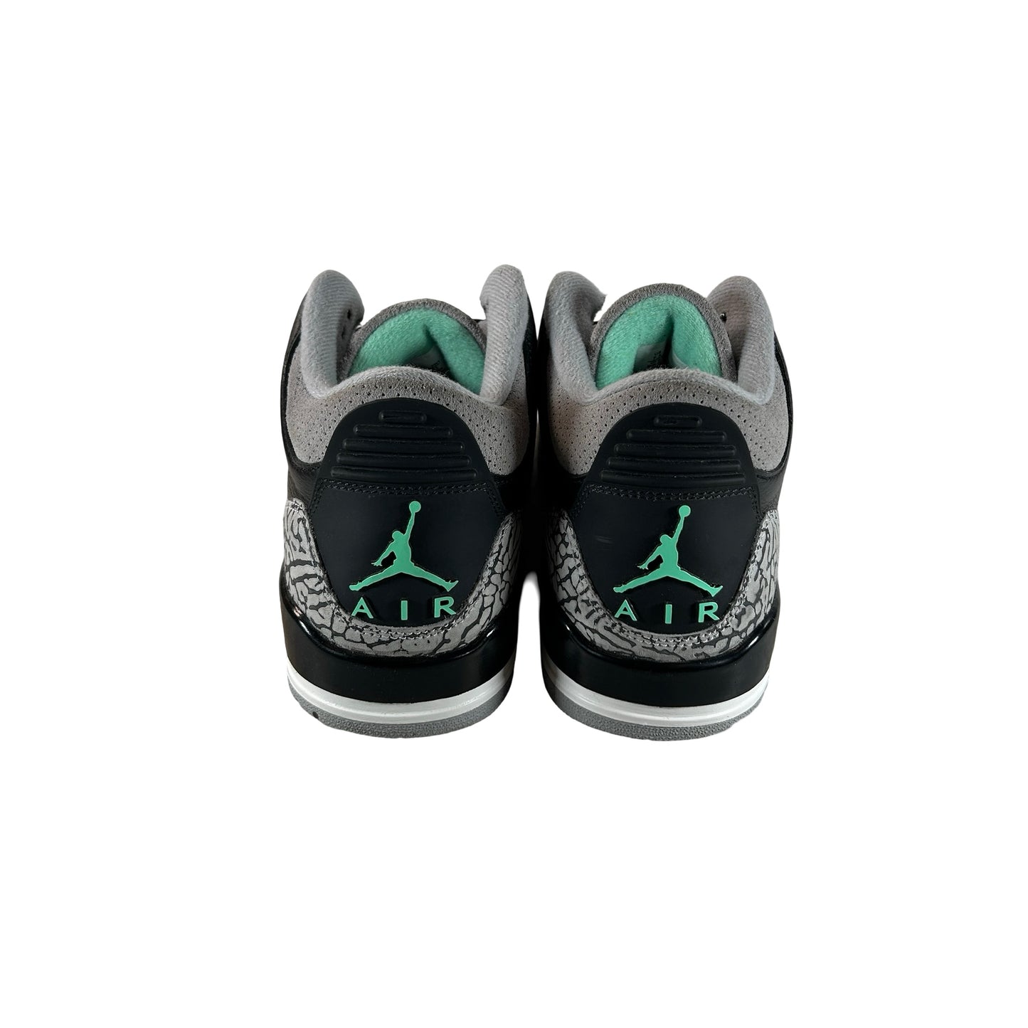 CT8532 031 Jordan 3 Retro Green Glow [USED] - 7.5 M (Used) (Replace Box)
