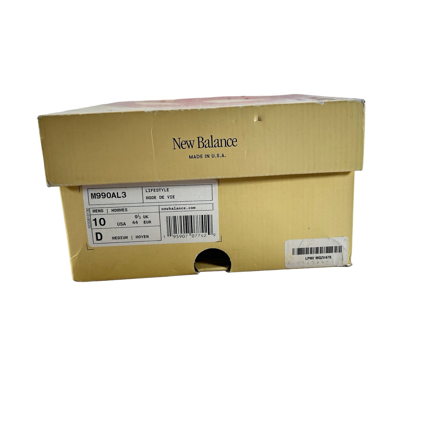 M990AL3 New Balance 990v3 MiUSA Teddy Santis Sea Salt [USED] - 10 M (Used)