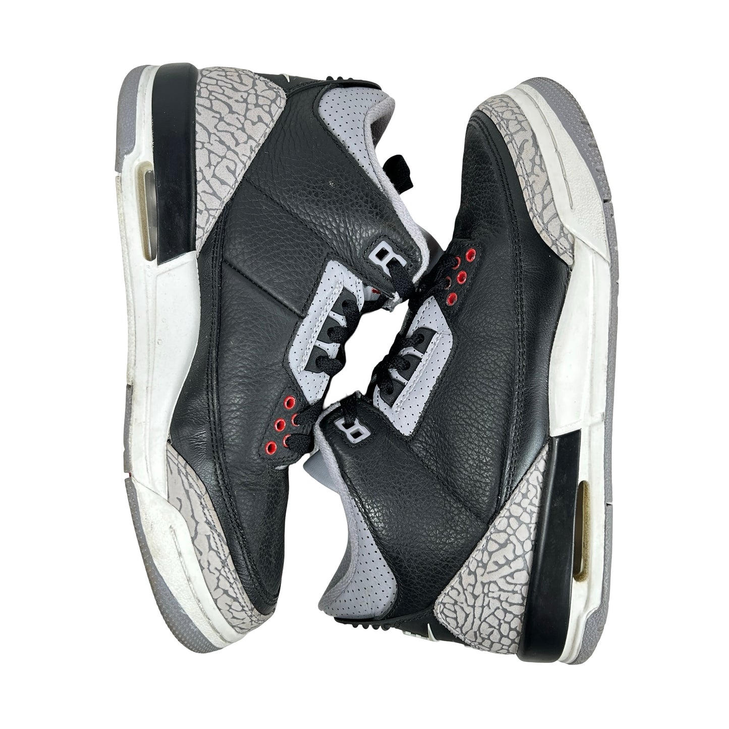 DM0967 010 Jordan 3 Retro Black Cement (2024) (GS) [USED] - 7 Y (Used) (No Box3)