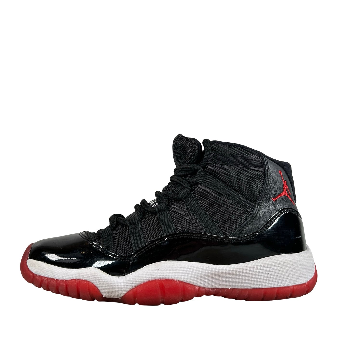 378038 061 Jordan 11 Retro Playoffs Bred (2019) (GS) [USED] - 6 Y (Used2) (No Box2)