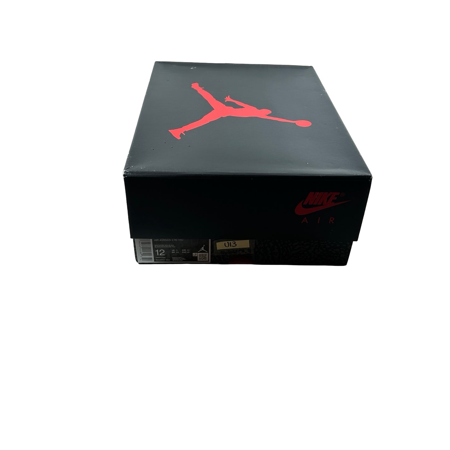 DN3707 160 Jordan 3 Retro Fire Red (2022) [USED] - 12 M (Used13)