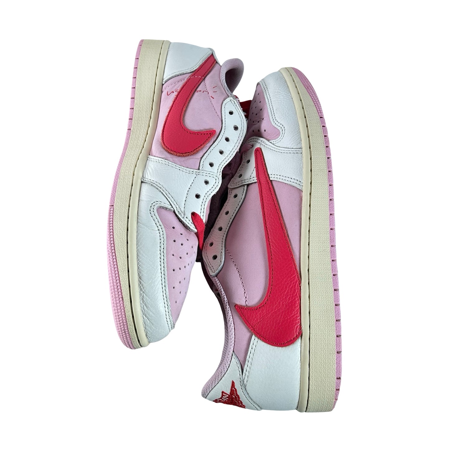 IQ7604 101 Jordan 1 Retro Low OG SP Travis Scott Sail Tropical Pink [USED] - 11 M (Used2)