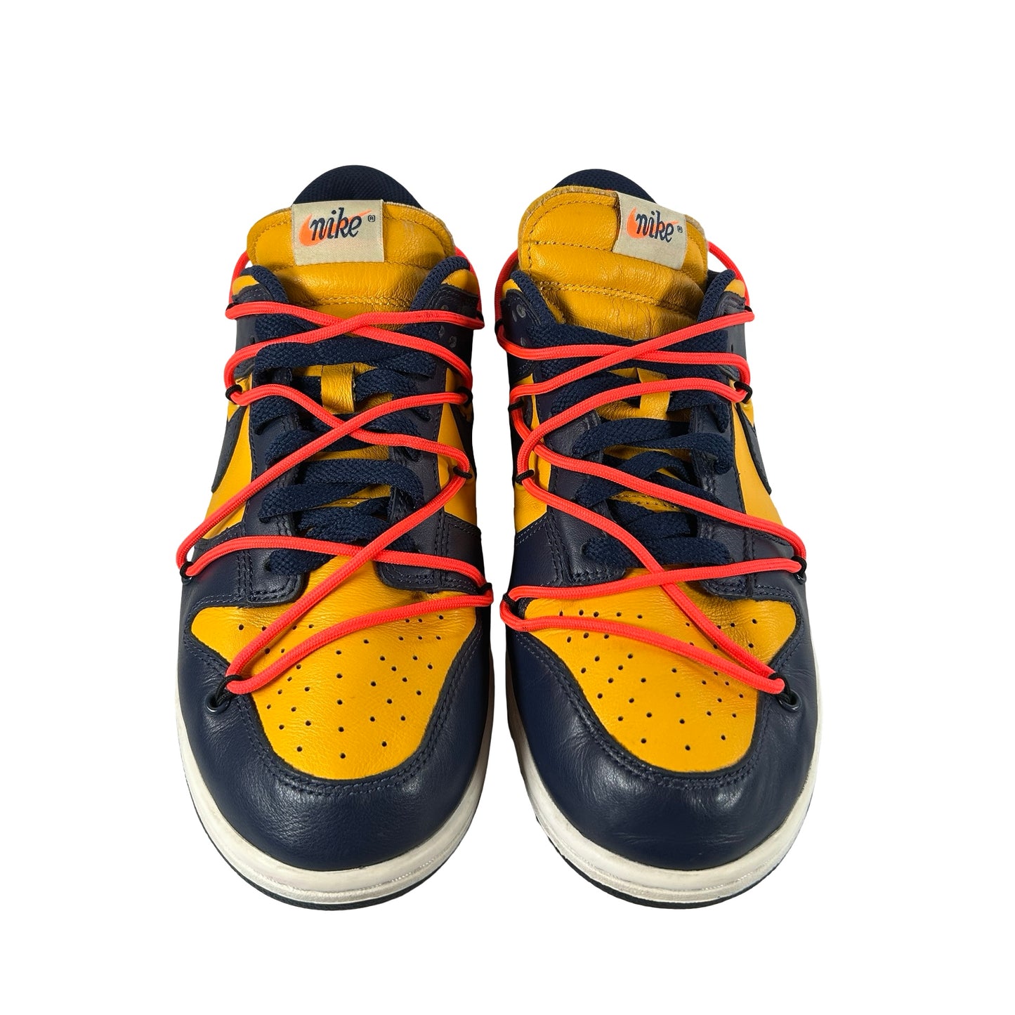 CT0856 700 Dunk Low Off-White University Gold [USED] - 8.5 M (Used3)