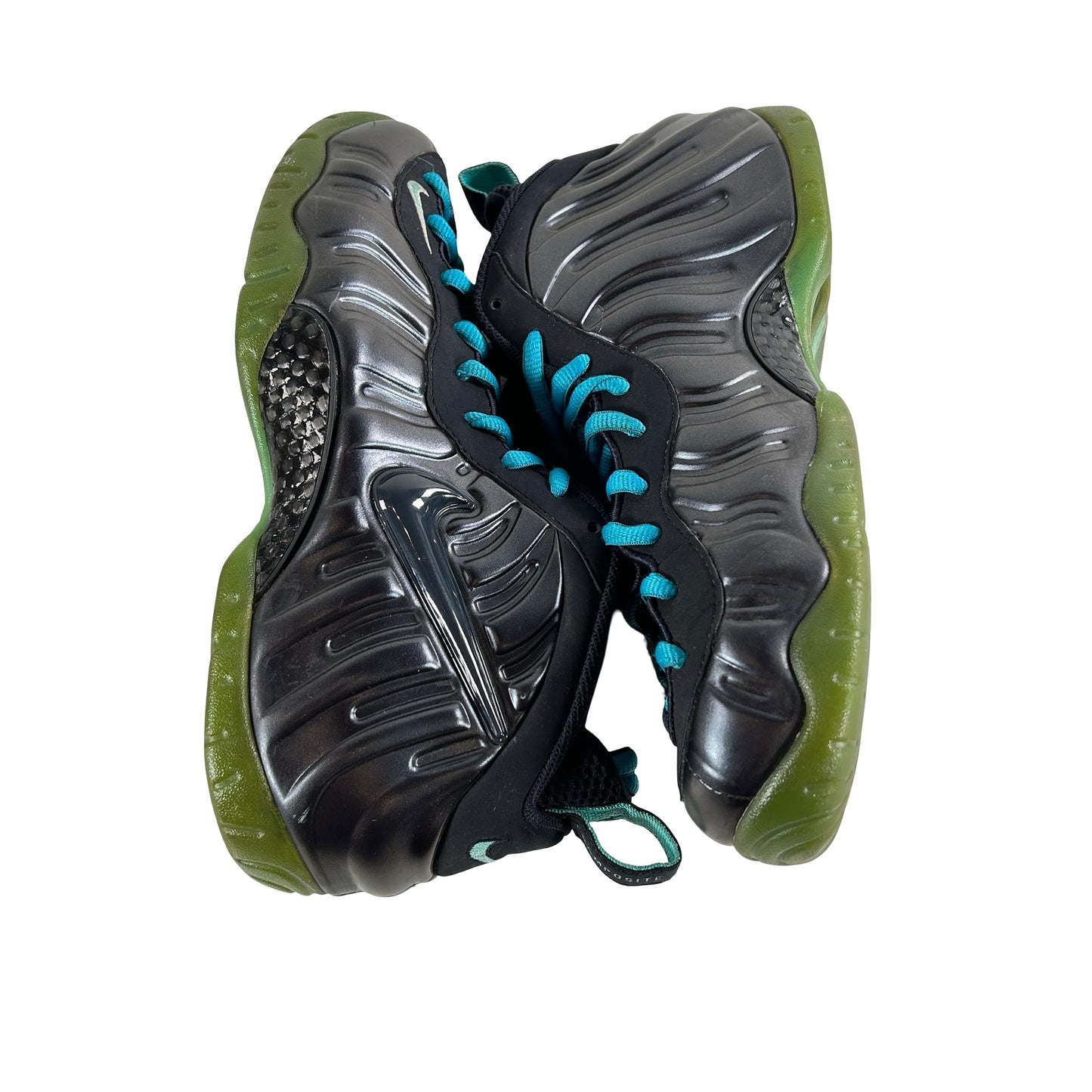 624041 402 Nike Air Foamposite Pro Dark Obsidian [USED] - 10.5 M (Used) (Replace Box)