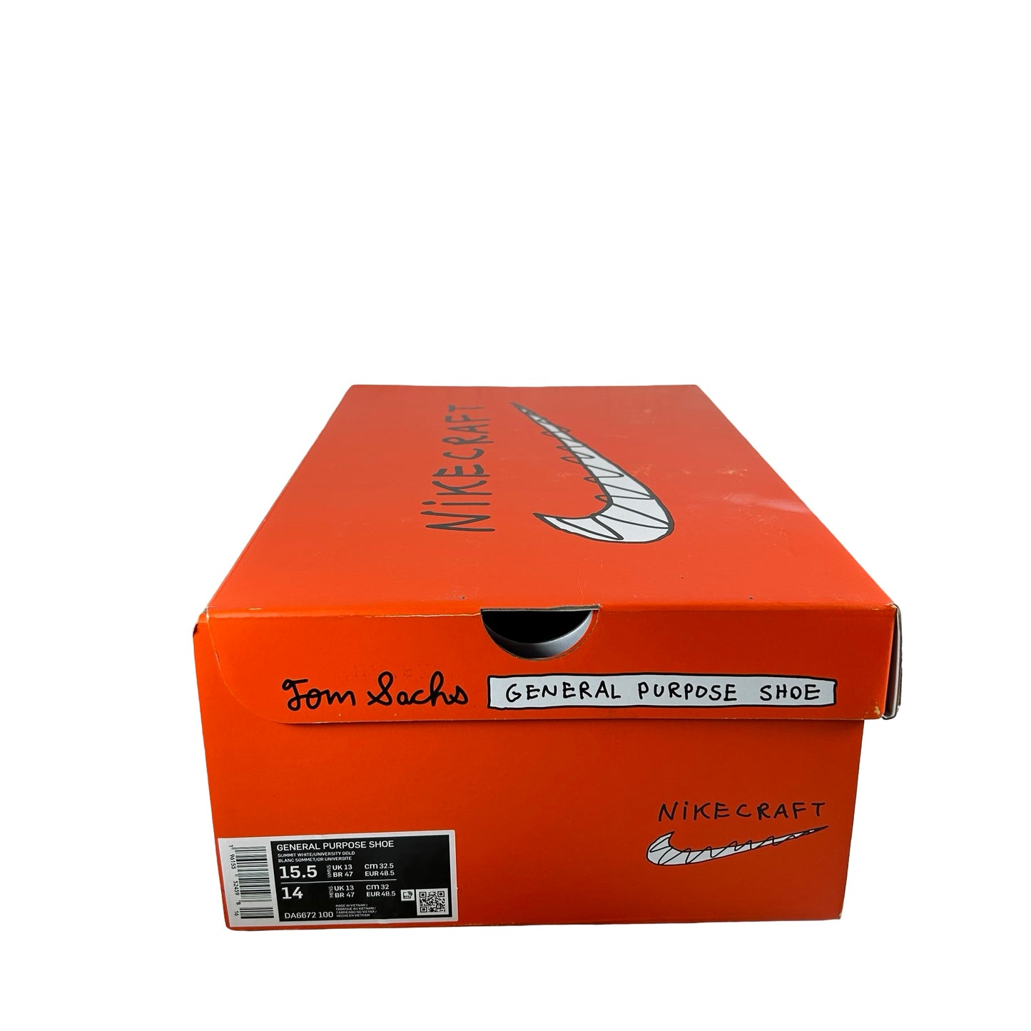 DA6672 100 Nike Tom Sachs x NikeCraft General Purpose Shoe Tom Sachs Bricolage (Women's) [USED] - 15.5 W (Used)