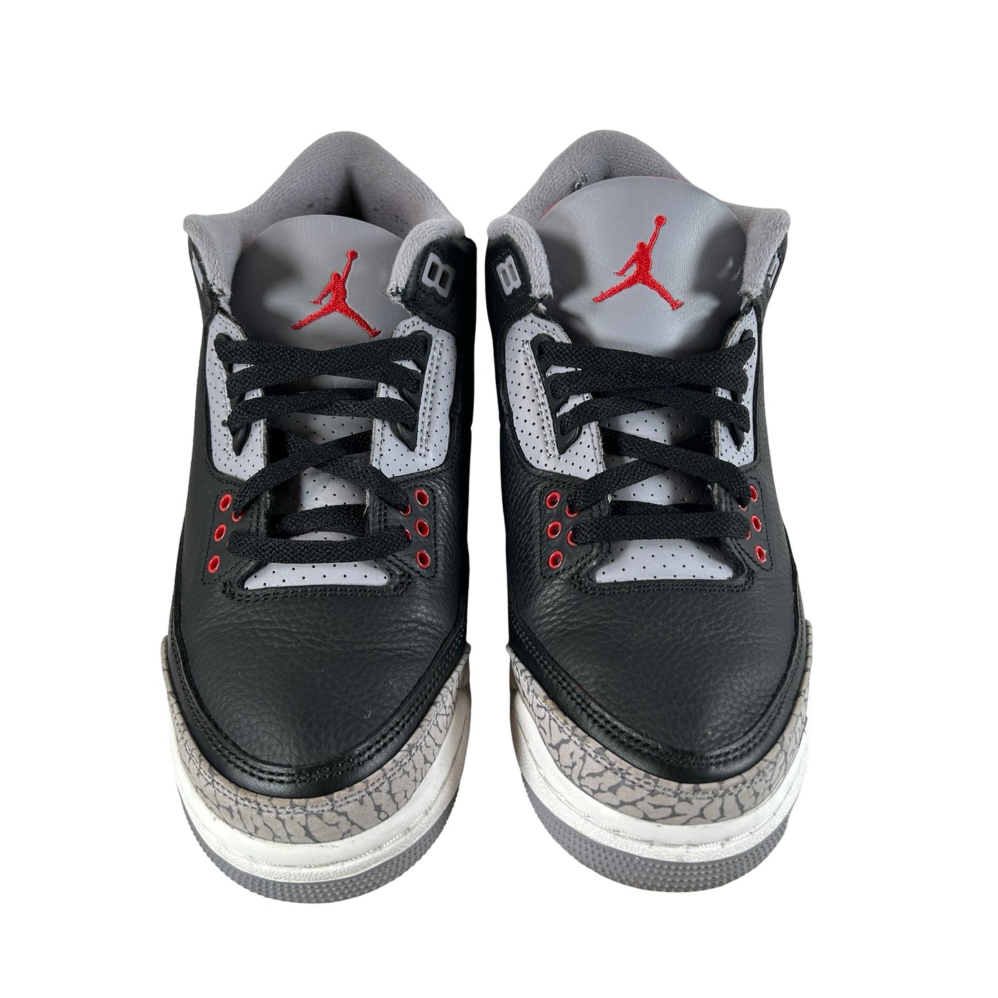 DM0967 010 Jordan 3 Retro Black Cement (2024) (GS) [USED] - 7 Y (Used)