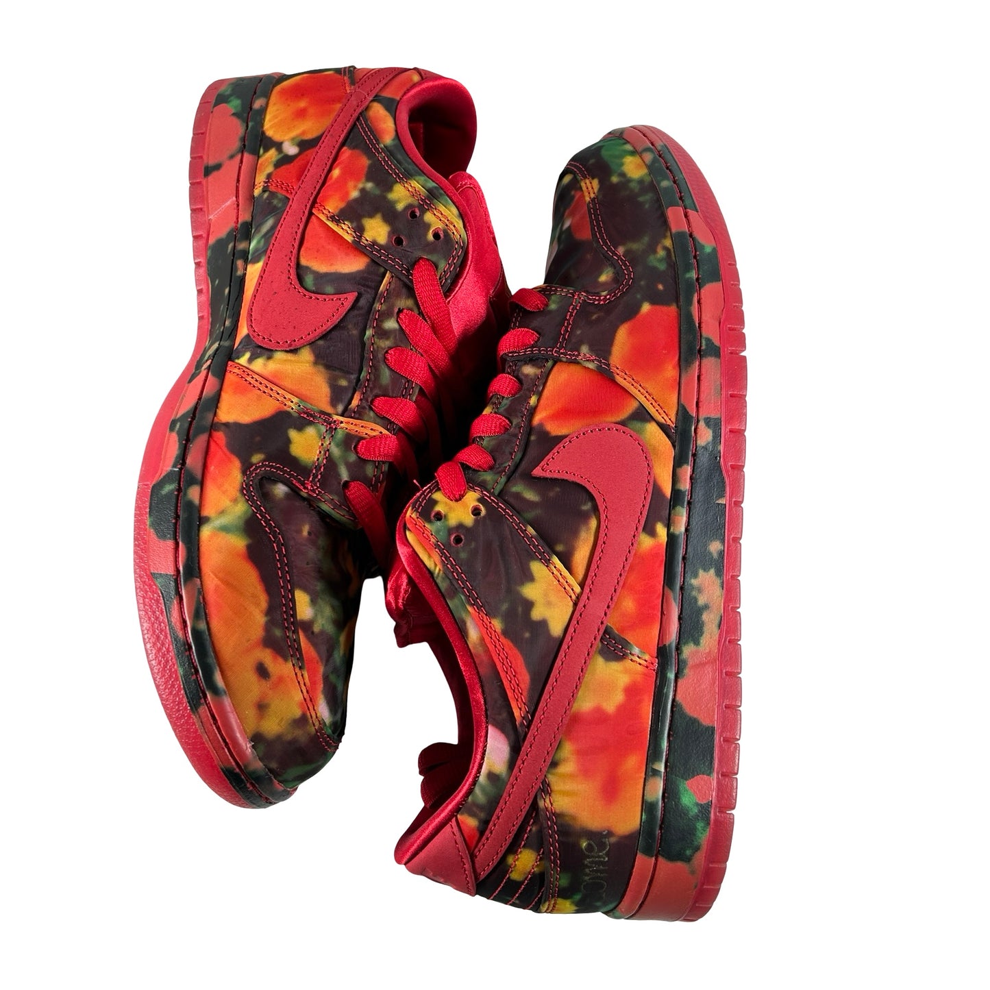 FZ1291 600 Nike SB Dunk Low The Wizard of Oz Poppy Field [USED] - 12 M (Used2)
