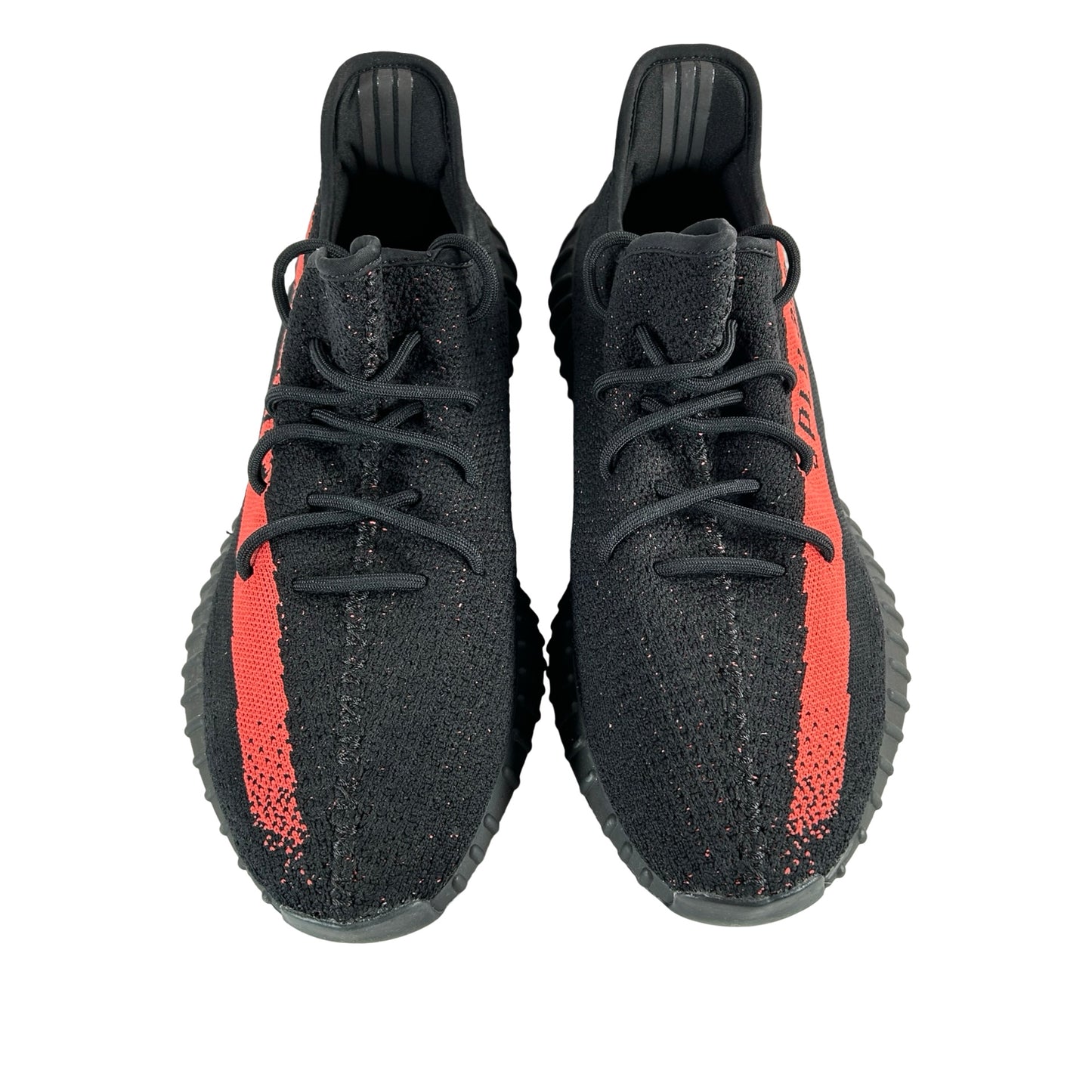 BY9612 Yeezy Boost 350 V2 Core Black Red [USED] - 14.5 M (Used)