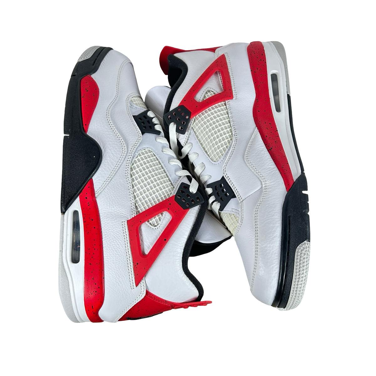 DH6927 161 Jordan 4 Retro Red Cement  - 13 M (Yellowing)