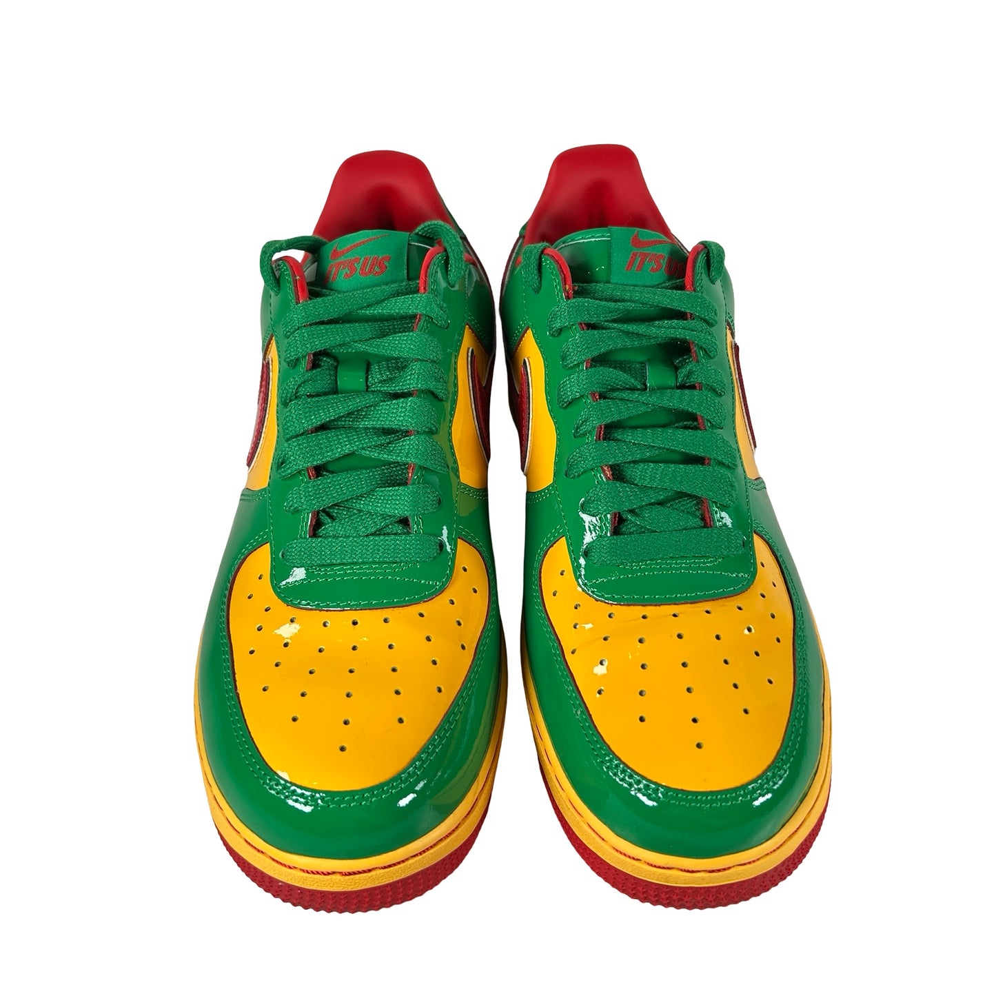 IH4383 300 Nike Air Force 1 Low Lil Yachty Concrete Boys Lucky Green [USED] - 11 M (Used)