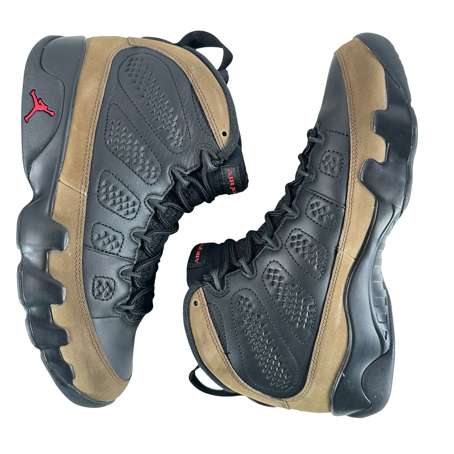 HV4794 030 Air Jordan 9 Retro Olive (2024) [USED] - 8.5 M (Used3)
