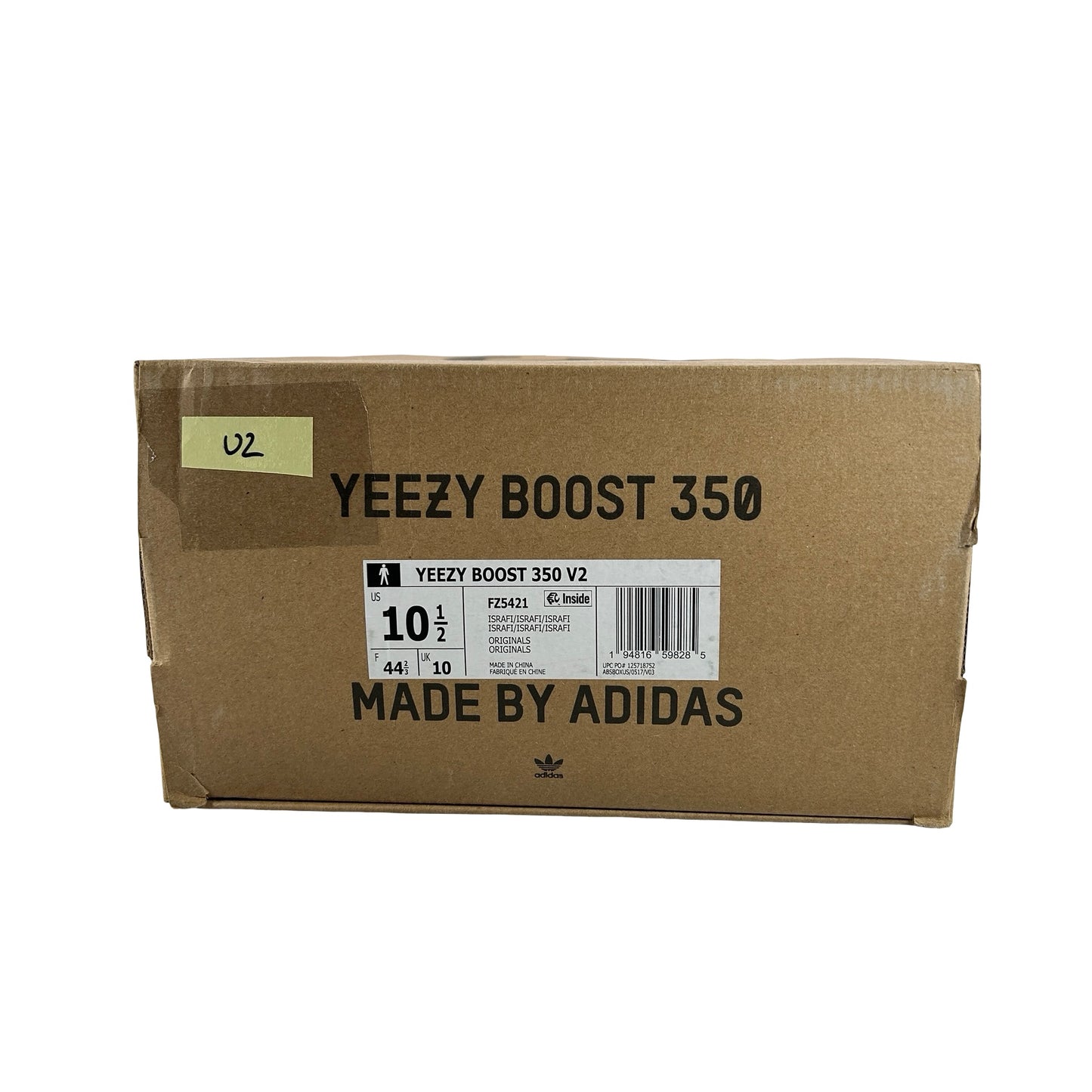 FZ5421 adidas Yeezy Boost 350 V2 Israfil [USED] - 10.5 M (Used2)
