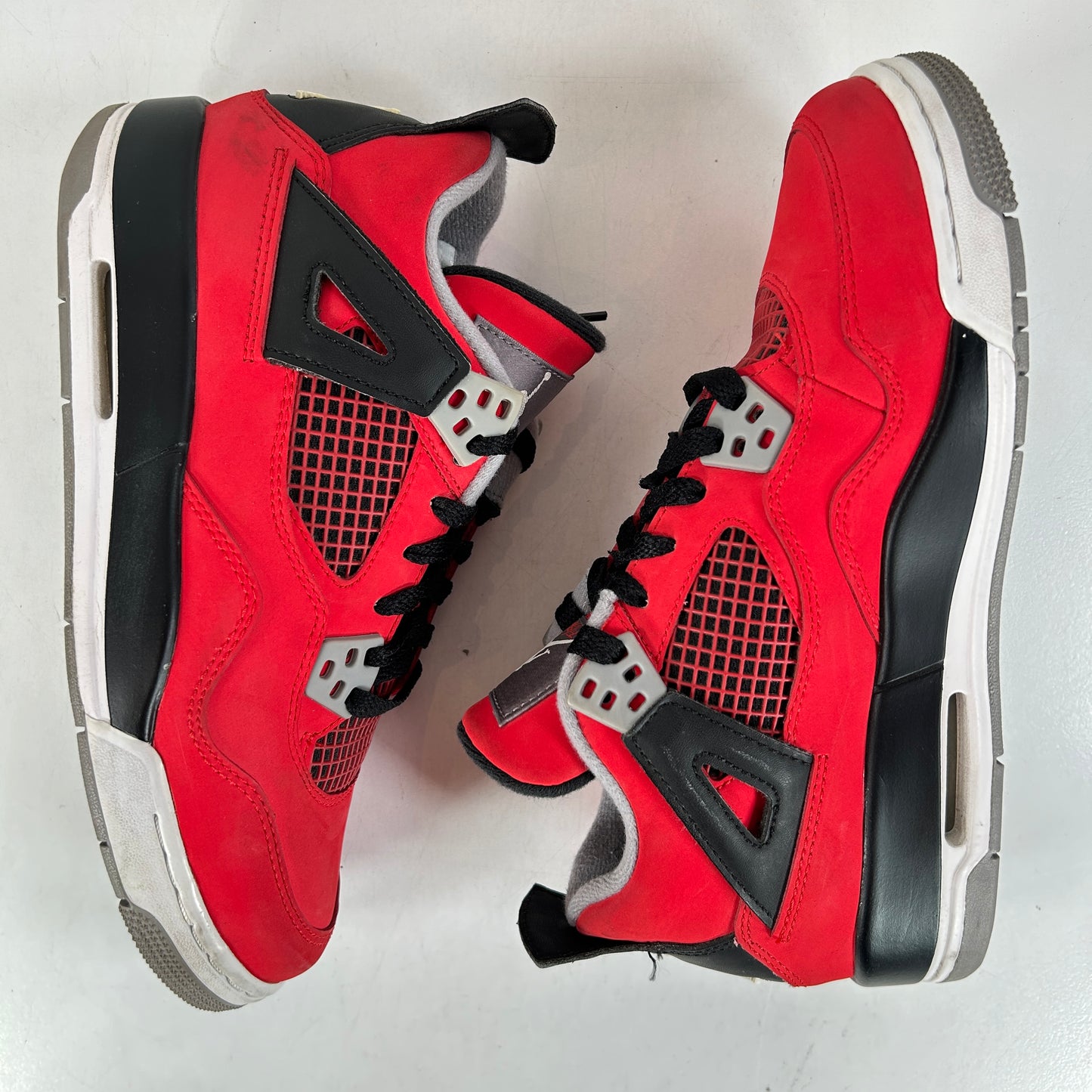 408452 603 Jordan 4 Retro Toro Bravo (GS) [USED] - 5 Y (Used) (Replace Box)