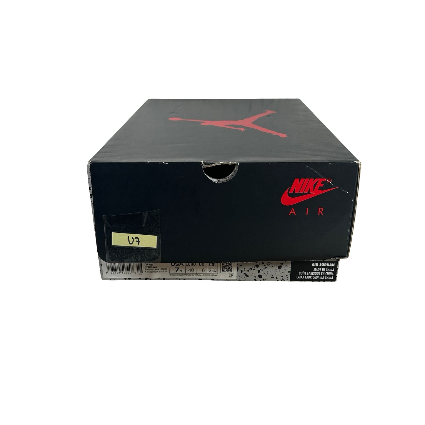 HF3976 001 Jordan 5 Retro OG Black Metallic Reimagined (GS) [USED] - 7 Y (Used7)