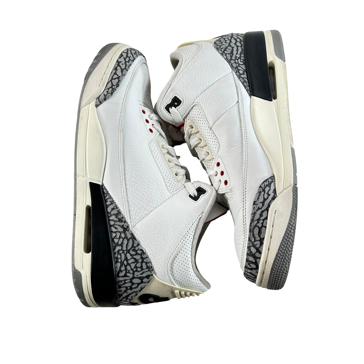 DN3707 100 Jordan 3 Retro White Cement Reimagined [USED] - 10.5 M (Used5) (No Box5)