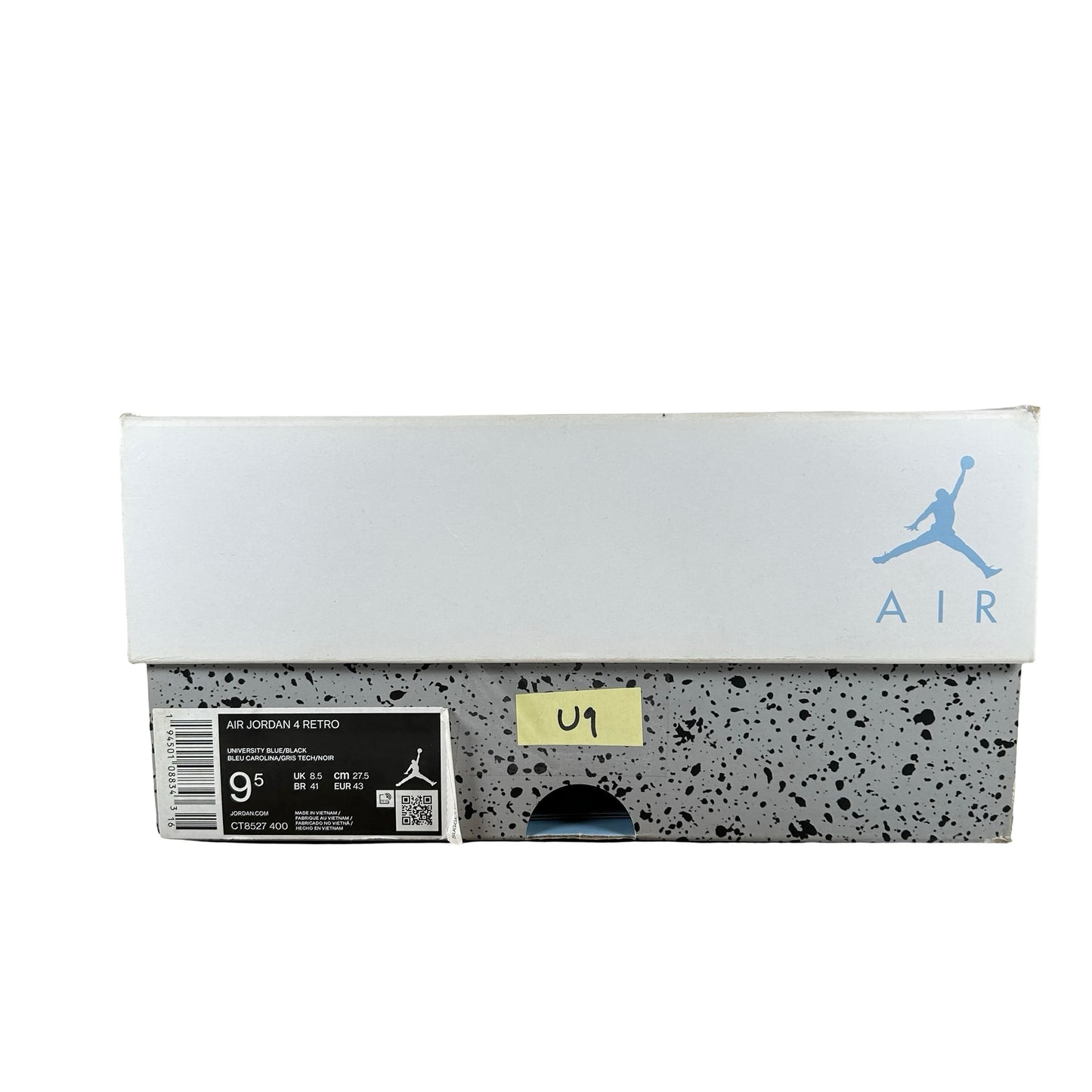 CT8527 400 Jordan 4 University Blue [USED] - 9.5 M (Used9)