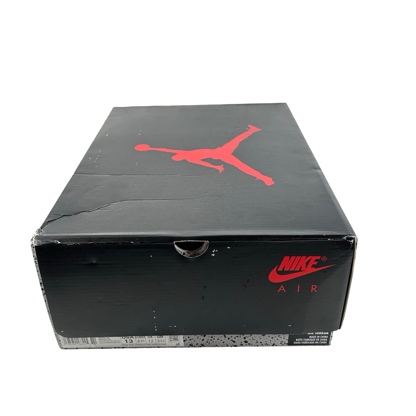 HQ7978 101 Jordan 5 Retro Fire Red Black Tongue (2025) [USED] - 13 M (Used)