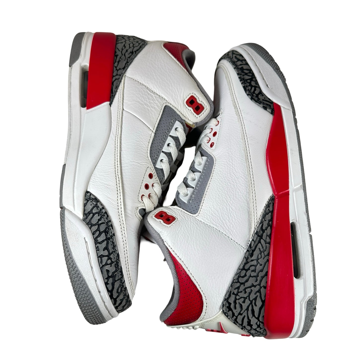 DN3707 160 Jordan 3 Retro Fire Red (2022) [USED] - 10.5 M (Used) (No Box)