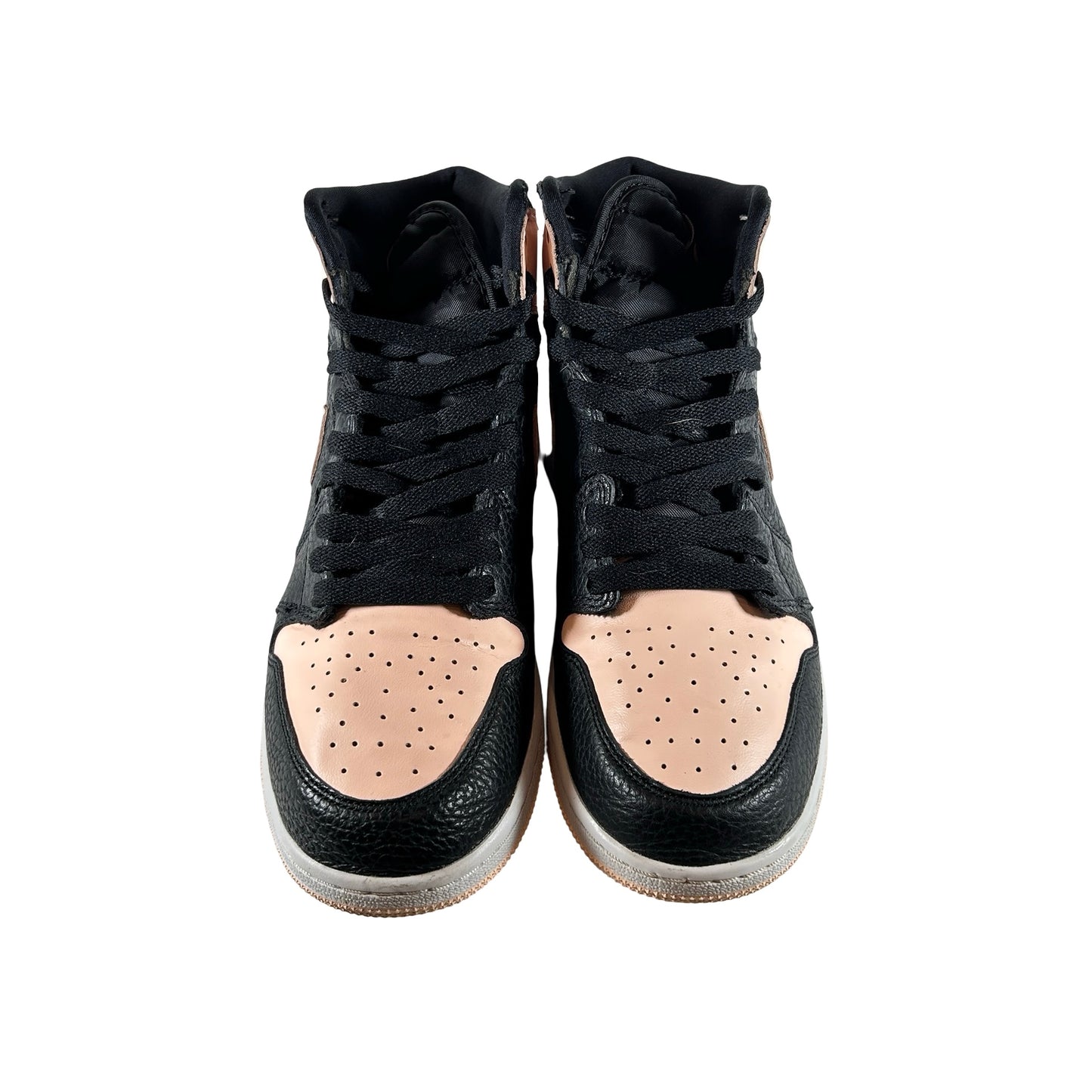 575441 081 Jordan 1 Retro High Black Crimson Tint (GS) [USED] - 7 Y (Used3)