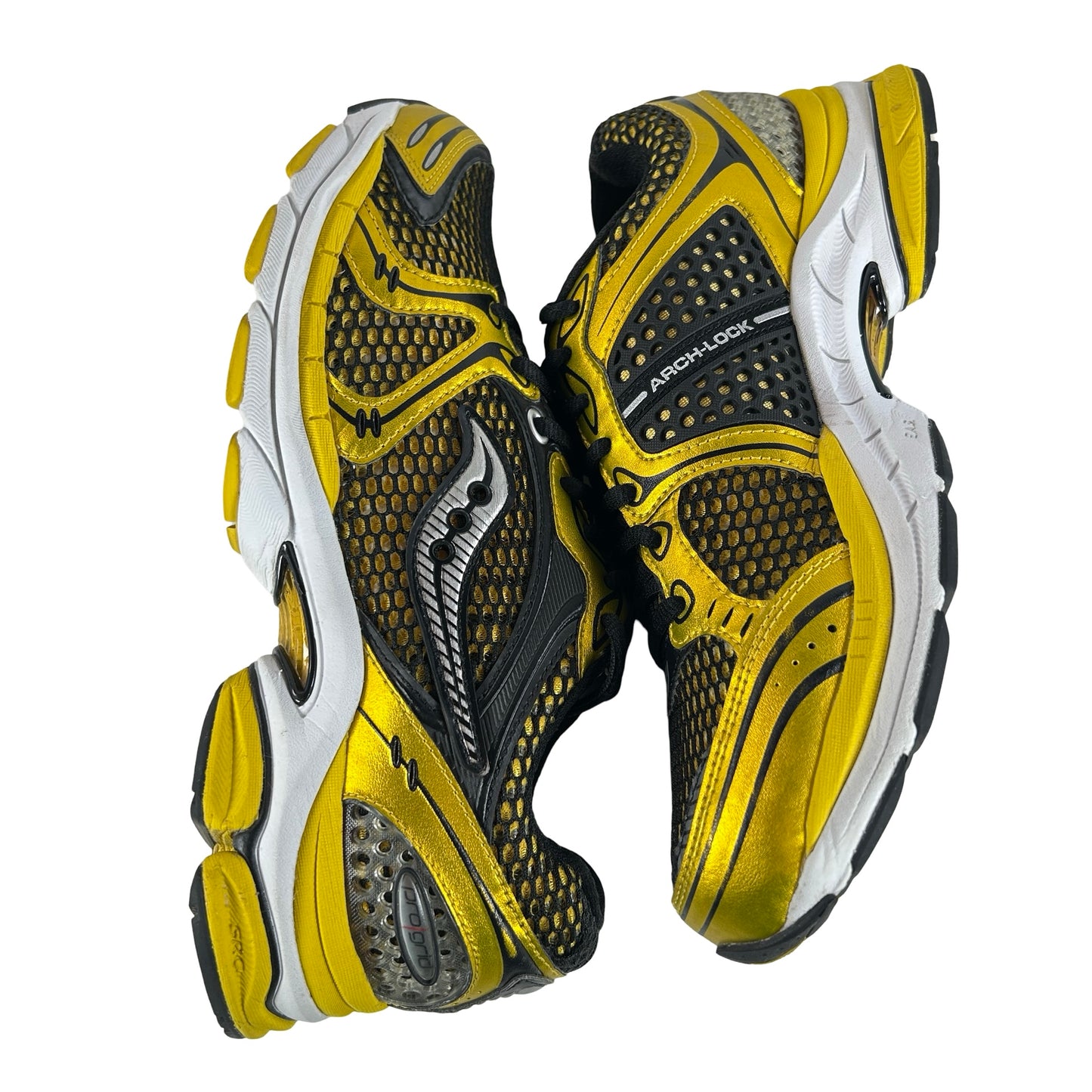 S70704-1 Saucony ProGrid Triumph 4 Lemon [USED] - 7.5 M (Used)