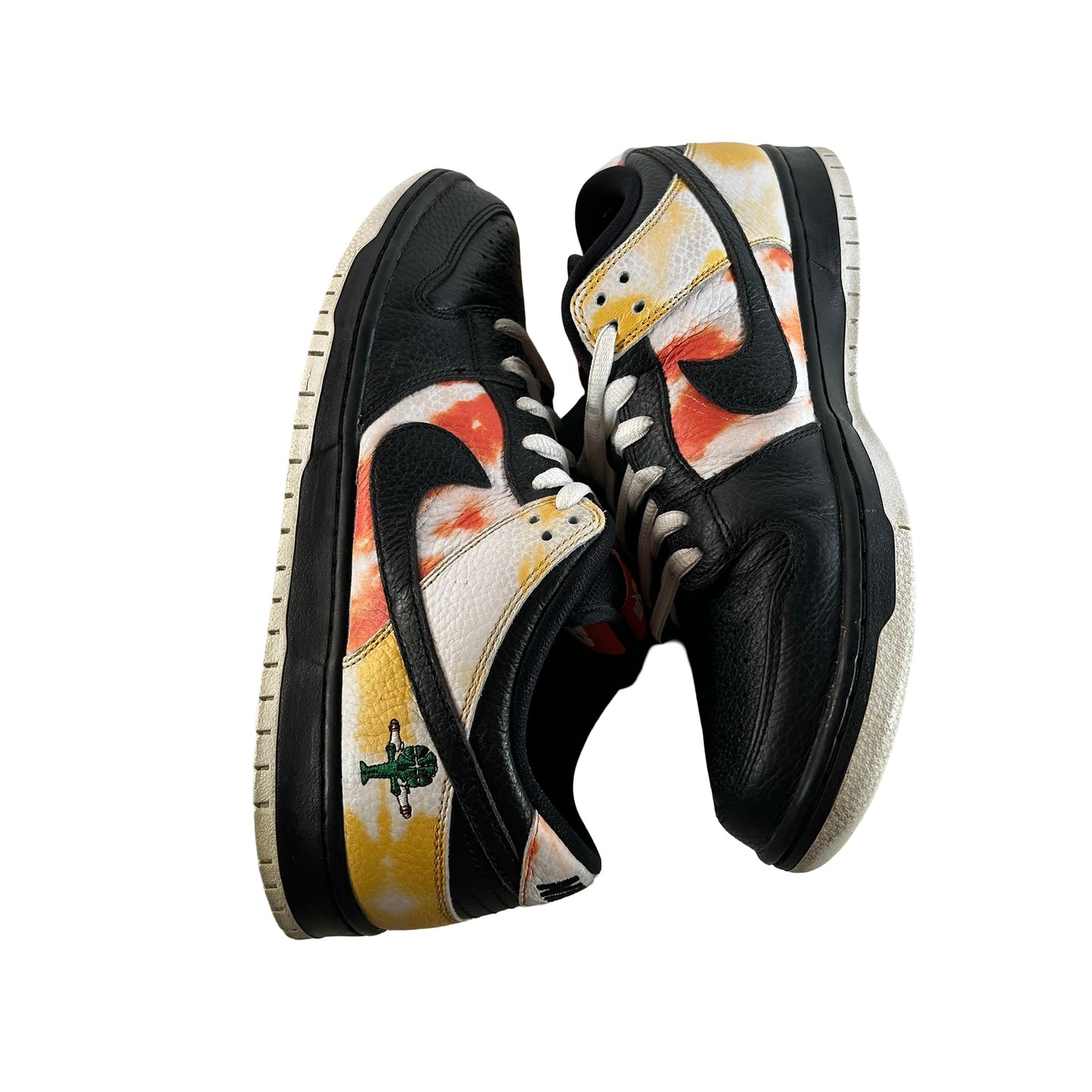 BQ6832 001 Nike SB Dunk Low Raygun Tie-Dye Black [USED] - 10 M (Used2)