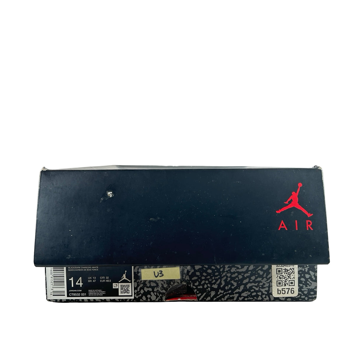 CT8532 001 Jordan 3 Retro Black Cat (2025) [USED] - 14 M (Used3)