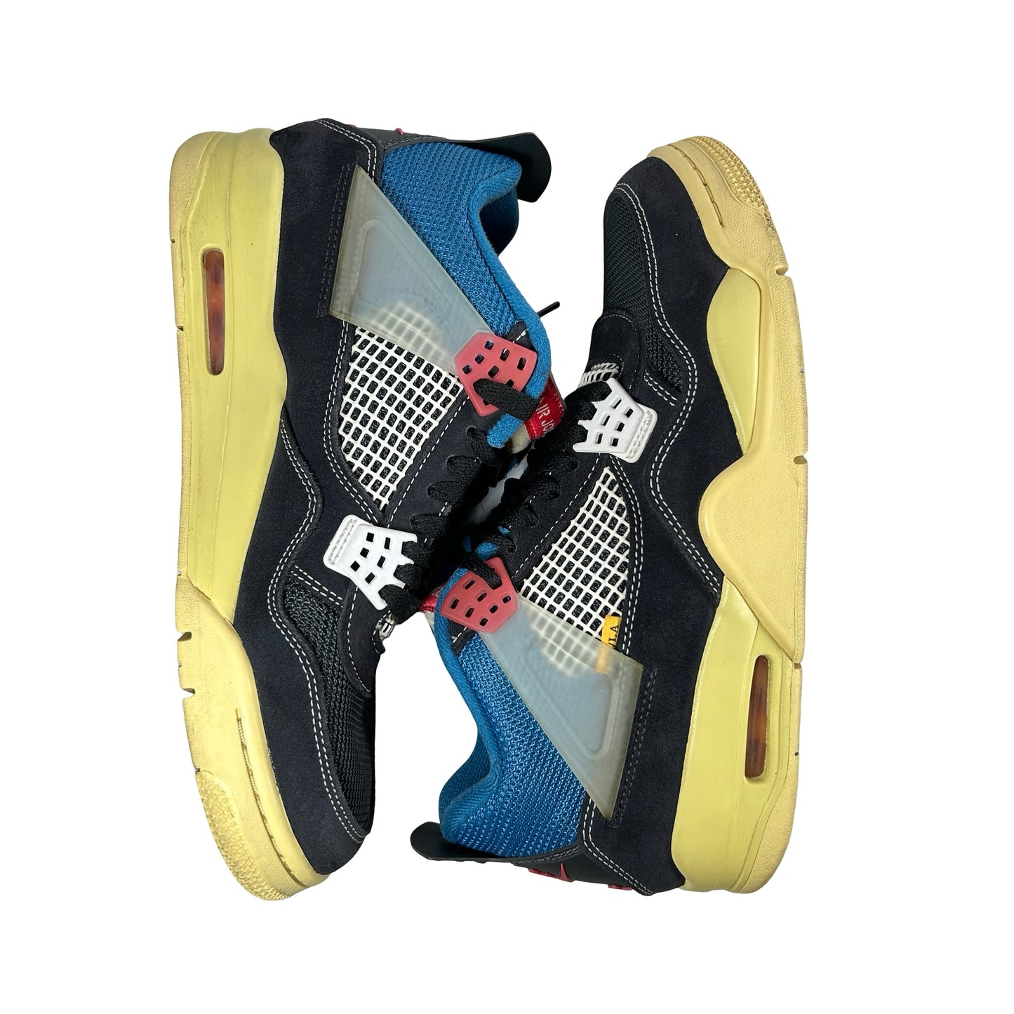 DC9533 001 Jordan 4 Retro Union Off Noir [USED] - 9 M (Used7)
