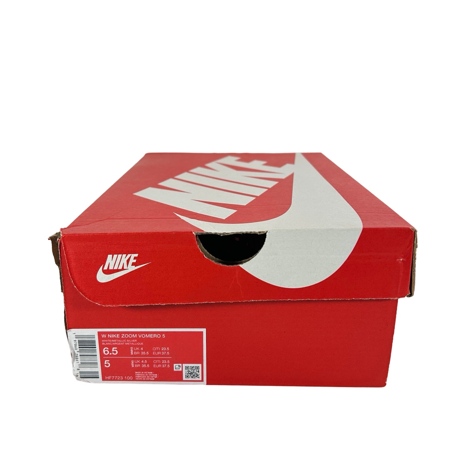 HF7723 100 Nike Zoom Vomero 5 Chrome Toe (Women's) [USED] - 6.5 W (Used)