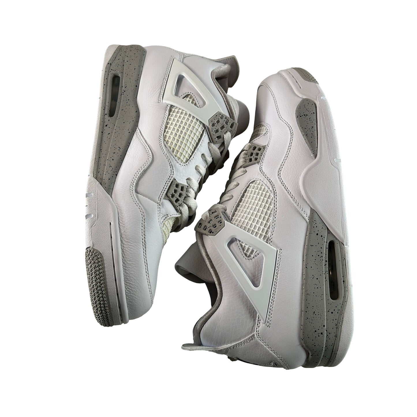 CT8527 100 Jordan 4 Retro White Oreo - 12 M (Yellowing)