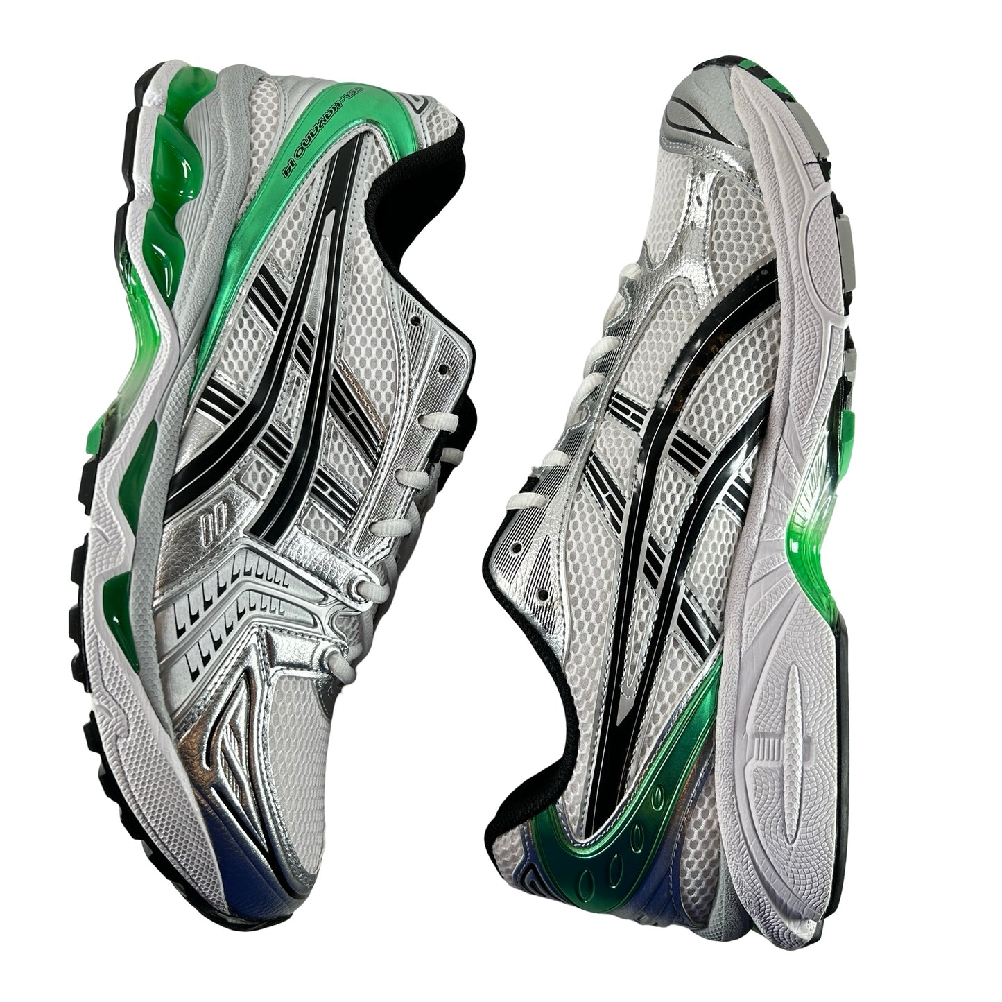 1201A019 110 ASICS Gel-Kayano 14 White Malachite Green [USED] - 12 M (VNDS)