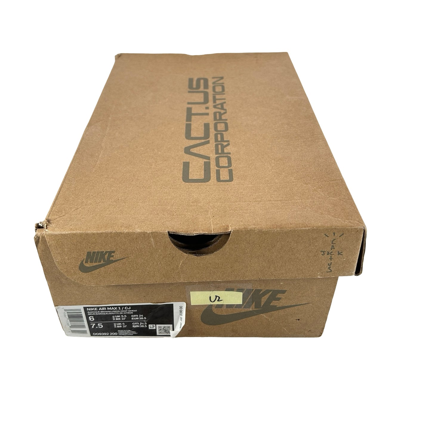 DO9392 200 Nike Air Max 1 Travis Scott Brown [USED] - 6 M (Used2)