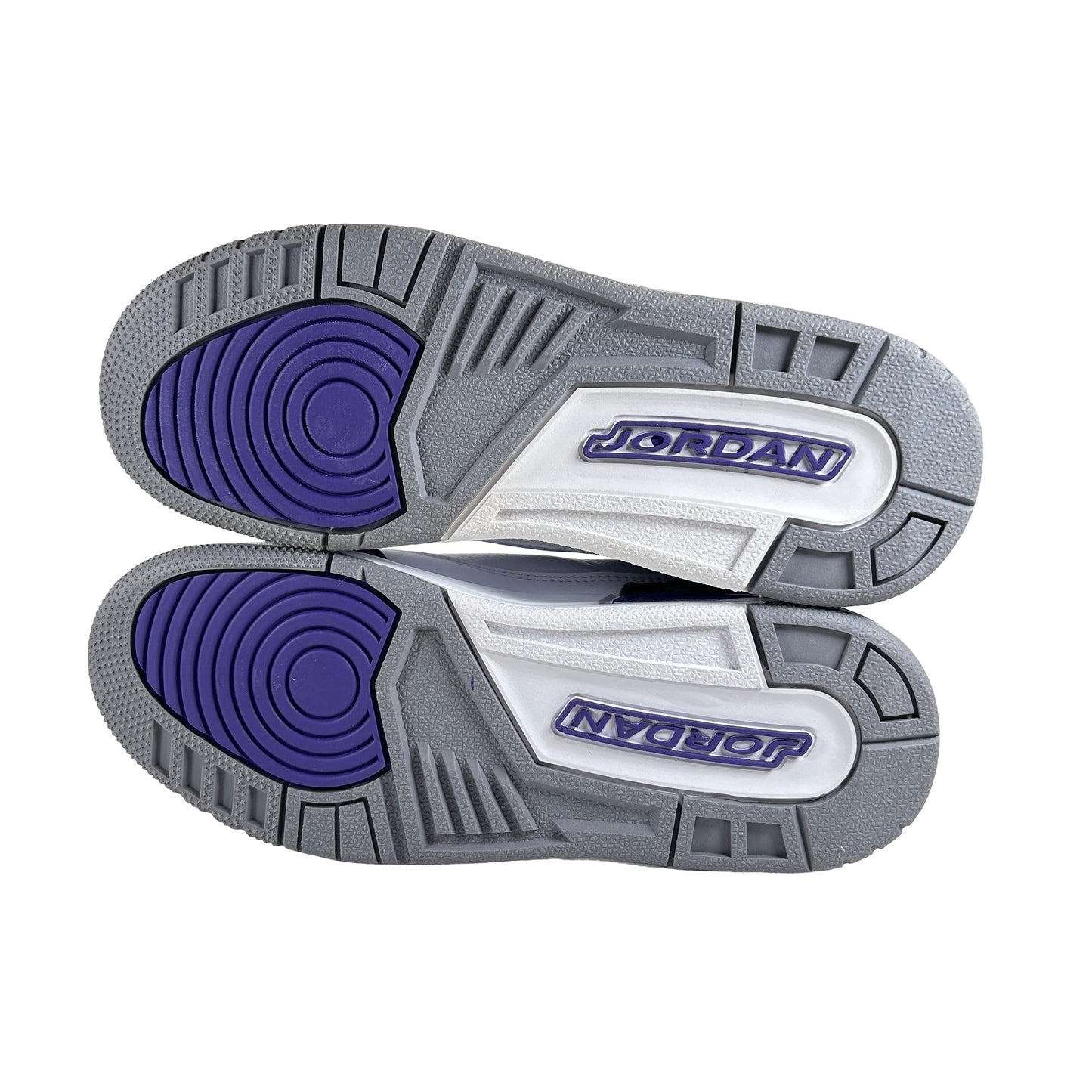 DM0967 105 Jordan 3 Retro Dark Iris (GS) [CONDITIONAL] - 4.5 Y (Factory Defects)