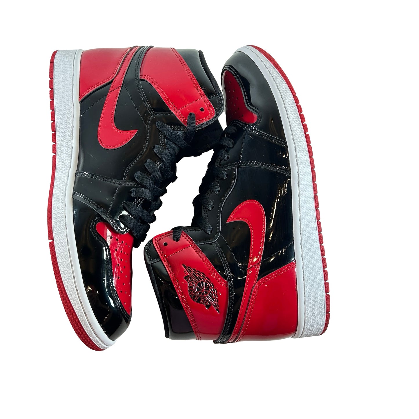 555088 063 Jordan 1 Retro High OG Patent Bred [USED] - 11.5 M (Used2)