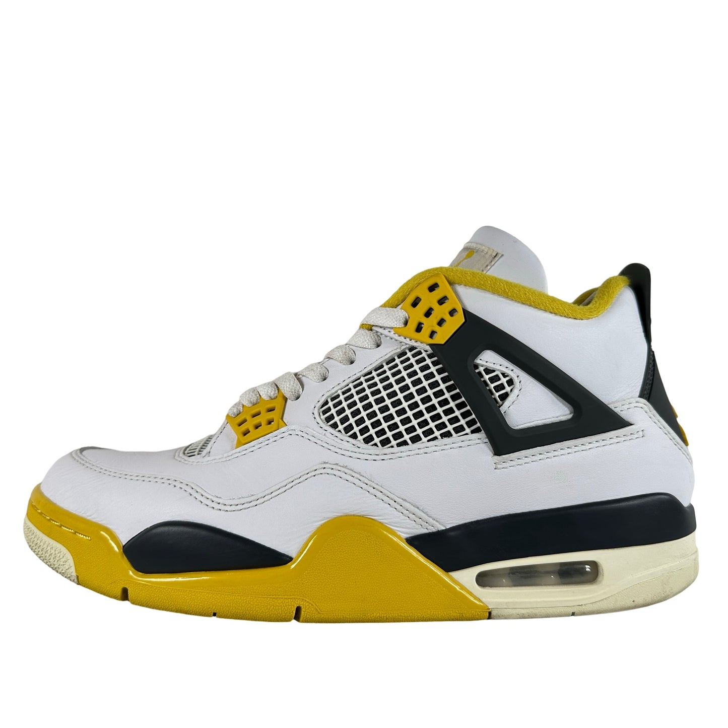 AQ9129 101 Jordan 4 Retro Vivid Sulfur (Women's) [USED] - 11.5 W (Used)