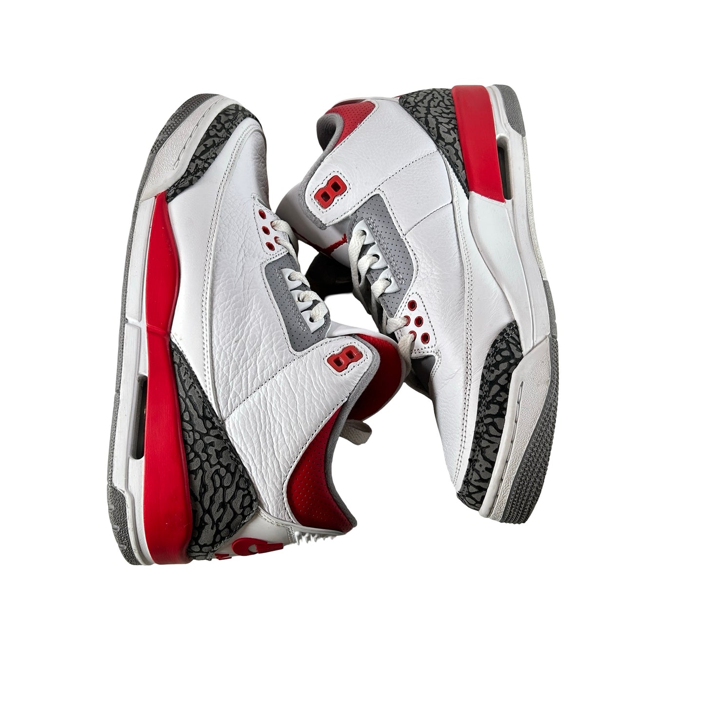 DN3707 160 Jordan 3 Retro Fire Red (2022) [USED] - 8.5 (Used3)