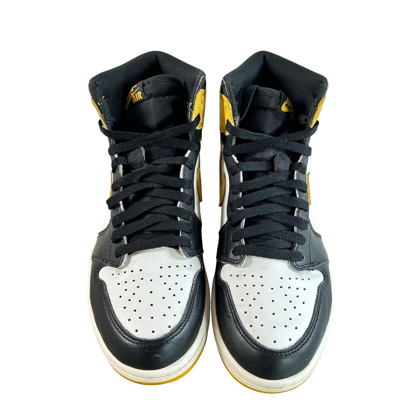 555088 109 Jordan 1 Retro High Yellow Ochre [USED] - 9 M (Used)