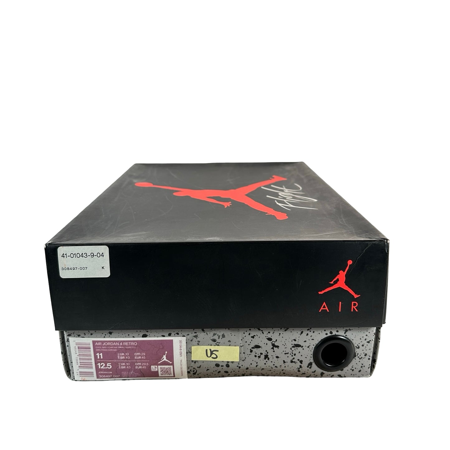 308497 007 Jordan 4 Retro Cool Grey (2019) [USED] - 11 M (Used5)