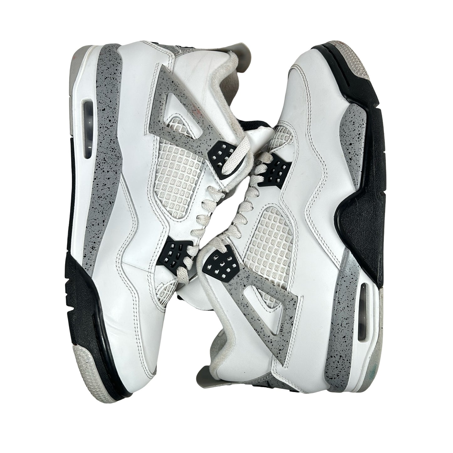 FV5029 100 Jordan 4 Retro White Cement (2025) [USED] - 9 M (Used4)